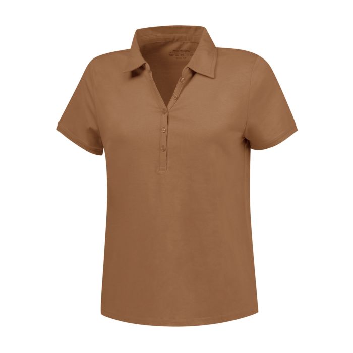 Image of Miss Beverly Basic Poloshirt uni, zimtbraun, Xxxl bei Lehner Versand Schweiz