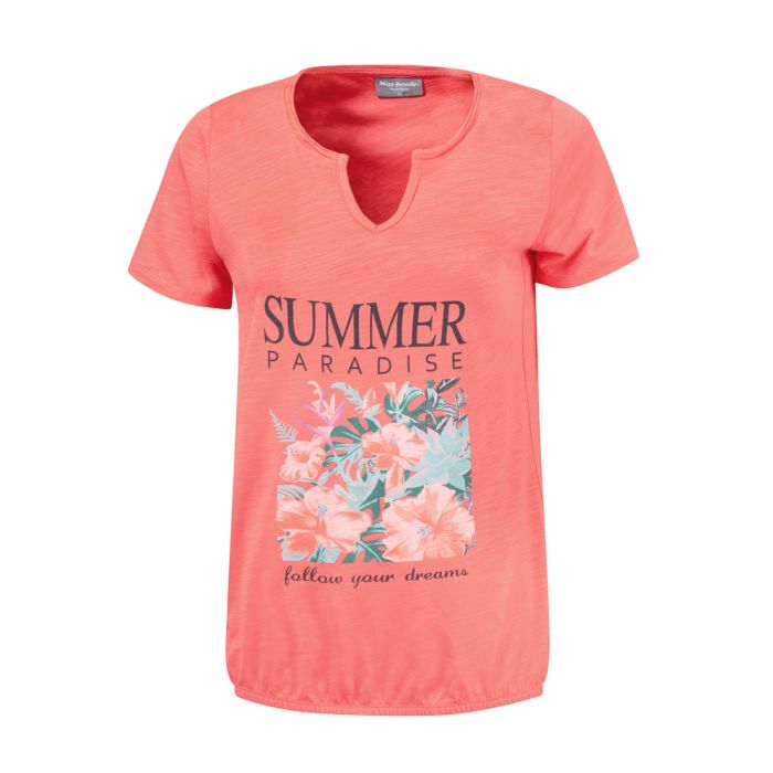 Image of Miss Beverly T-Shirt mit Elastbund, koralle, XXL bei Lehner Versand Schweiz