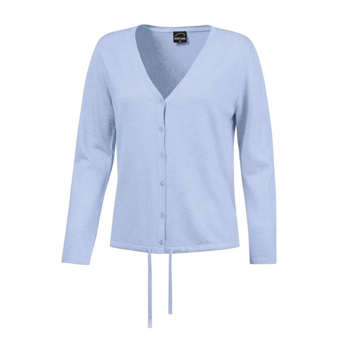 V-Neck Cardigan geknöpft