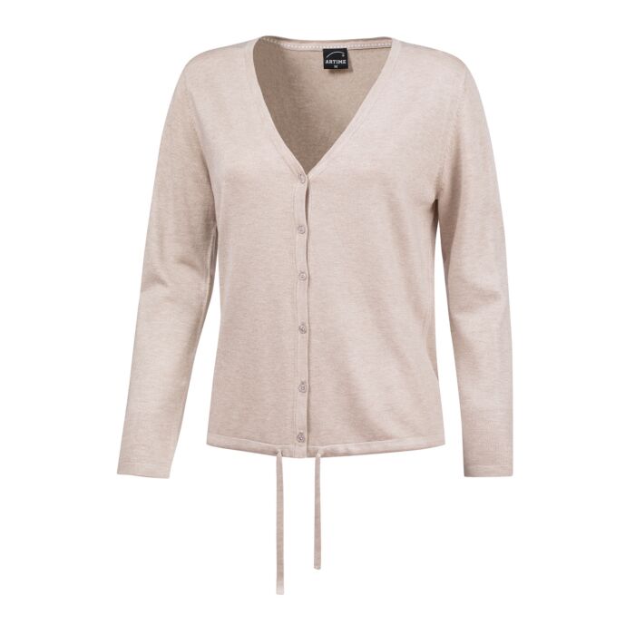 V-Neck Cardigan geknöpft