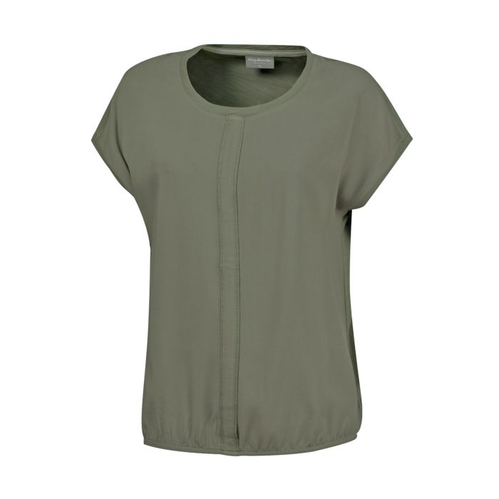 Image of Miss Beverly T-Shirt in Materialmix, olive, XXL bei Lehner Versand Schweiz