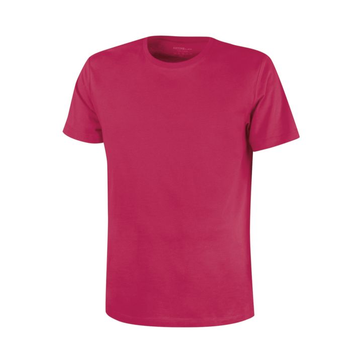 Image of Artime Herren Basic T-Shirt uni, dunkelrot bei Lehner Versand Schweiz