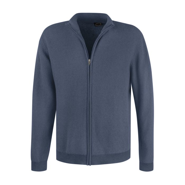 Image of Artime Cardigan in Waffelstruktur, marine bei Lehner Versand Schweiz