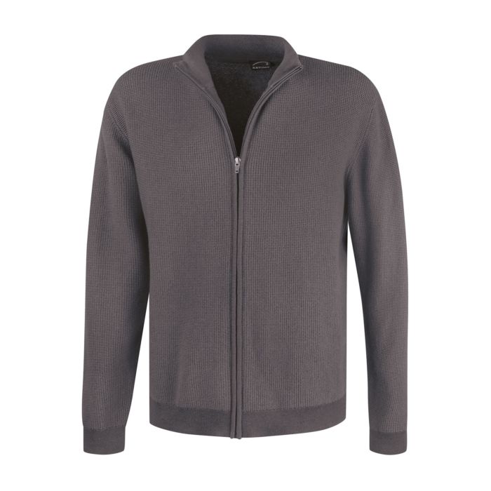 Image of Artime Cardigan in Waffelstruktur, anthrazit, XL bei Lehner Versand Schweiz