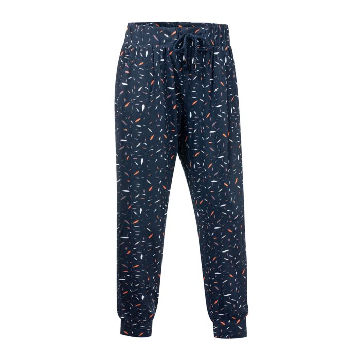 Bedruckte Jerseyhose lang