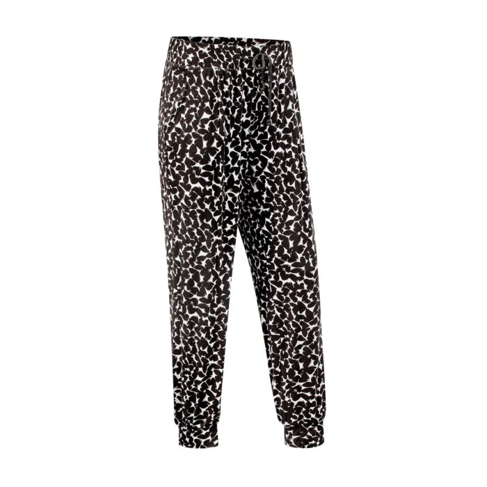 Bedruckte Jerseyhose lang