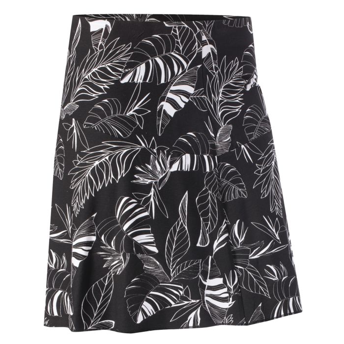 Image of Miss Beverly Jersey-Jupe mit Muster, schwarz-weiss, XL bei Lehner Versand Schweiz