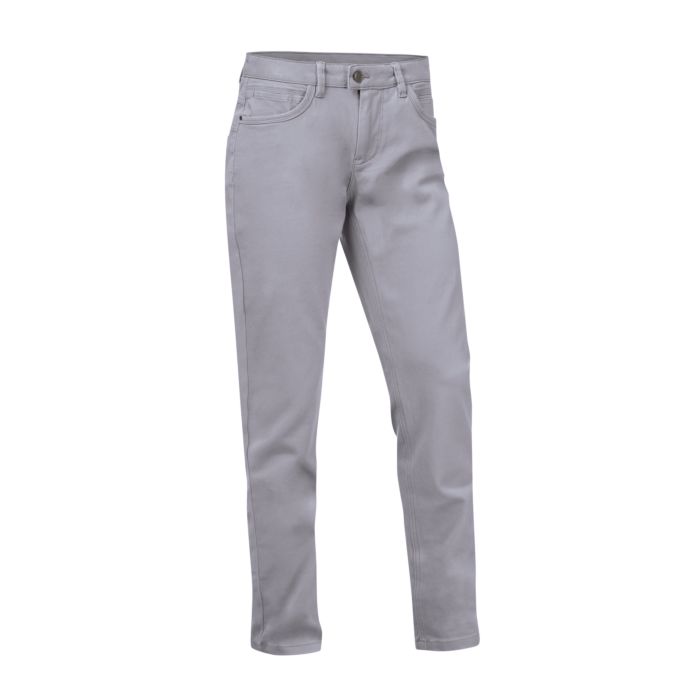 Image of Artime Damen 5-Pocket Hose lang, hellgrau, 44 bei Lehner Versand Schweiz