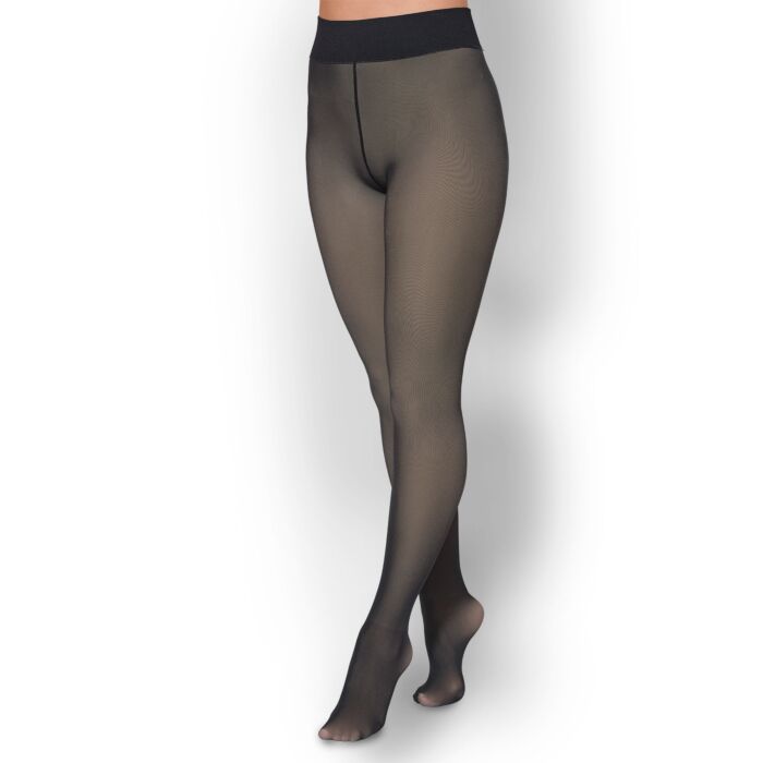 Damen Thermo Strumpfhose mit Komfortbund