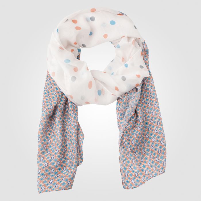 Image of Langschal mit Punkten, orangebraun bei Lehner Versand Schweiz