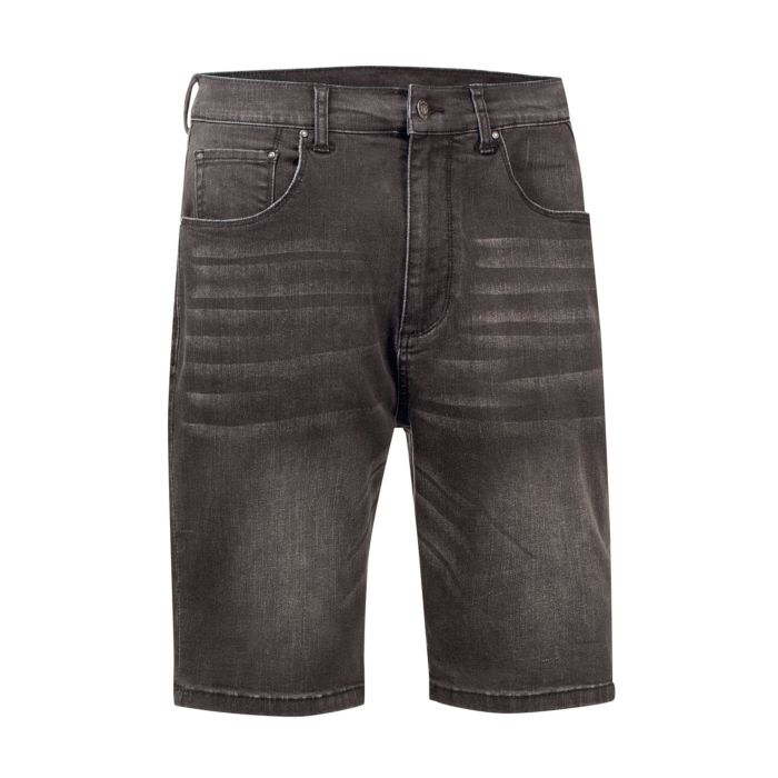Image of Artime 5-Pocket Jeans Bermudas Herren, black denim, 32 bei Lehner Versand Schweiz