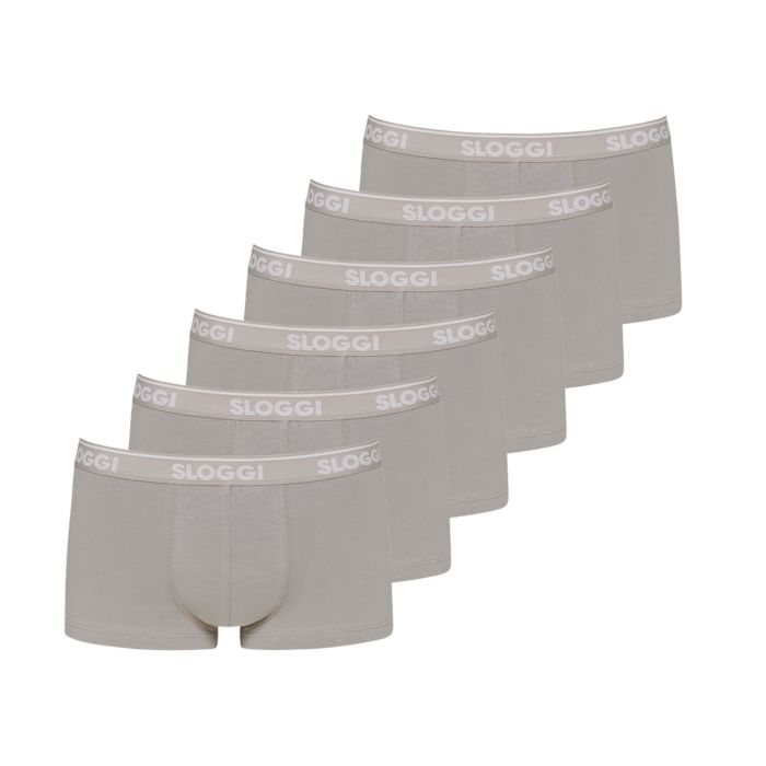 Image of Sloggi GO ABC Hipster 6er Pack, grau, XXL bei Lehner Versand Schweiz