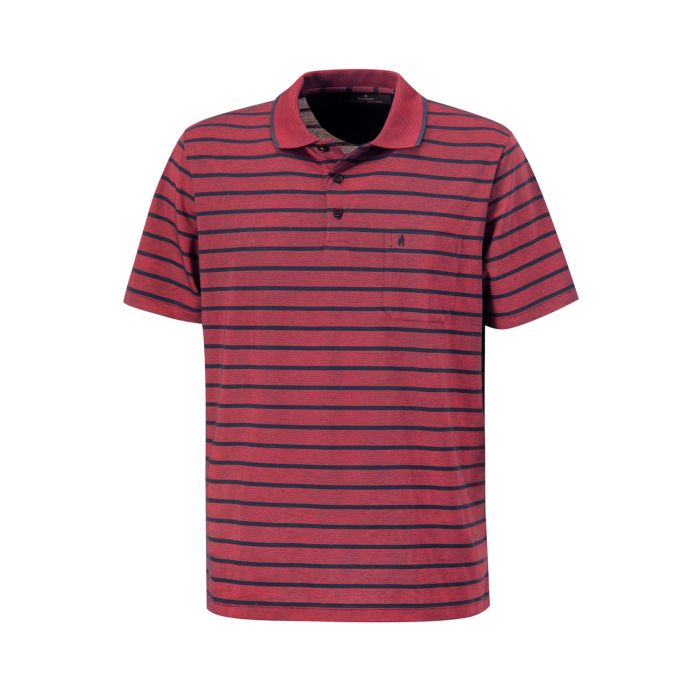 Image of Ragman Kurzarm Poloshirt, rot, XXL bei Lehner Versand Schweiz