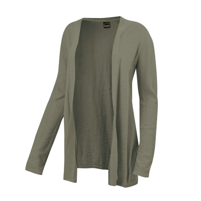 Image of Artime Leichter Strick Cardigan, olive bei Lehner Versand Schweiz