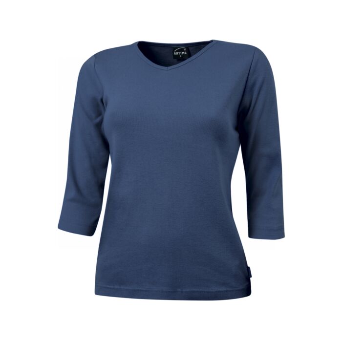 Ripp V-Neck 3/4 Arm Shirt