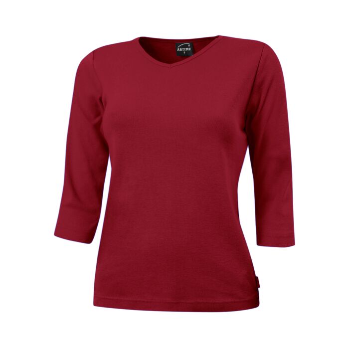 Ripp V-Neck 3/4 Arm Shirt