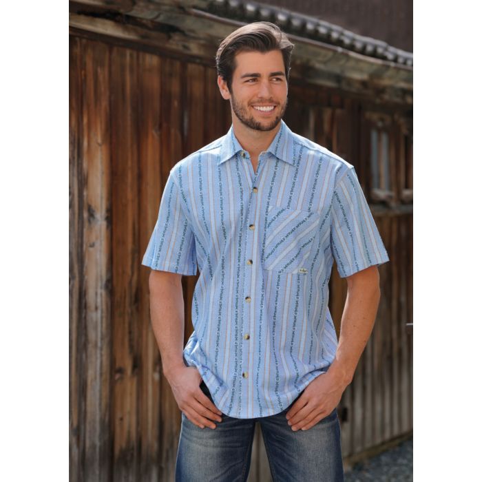 Chemise Edelweiss imprimée en jersey main product photo