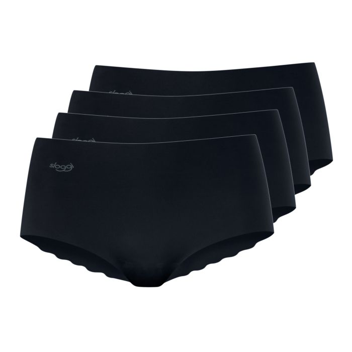 Image of Sloggi Slip Short Microfibre 4er-Pack, schwarz, XL bei Lehner Versand Schweiz