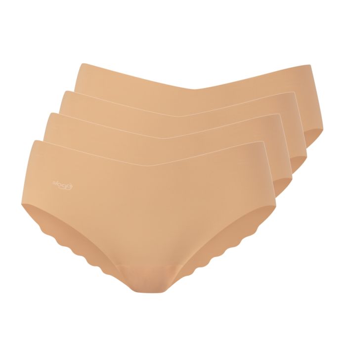 Image of Sloggi Slip Hipster Microfibre 4er-Pack, camel, XL bei Lehner Versand Schweiz