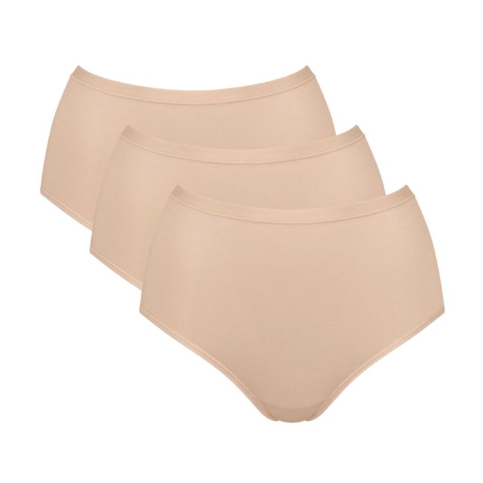 sloggi GO Daily Cotton hihgwaist, lot de 3