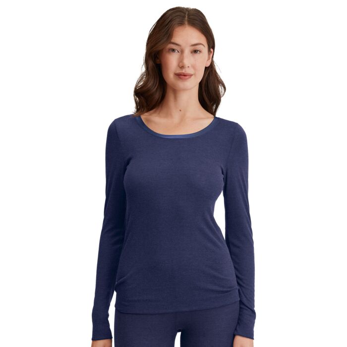 Shirt Calida à longues manches pour dames