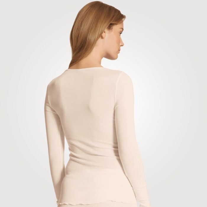 Shirt Calida à longues manches pour dames