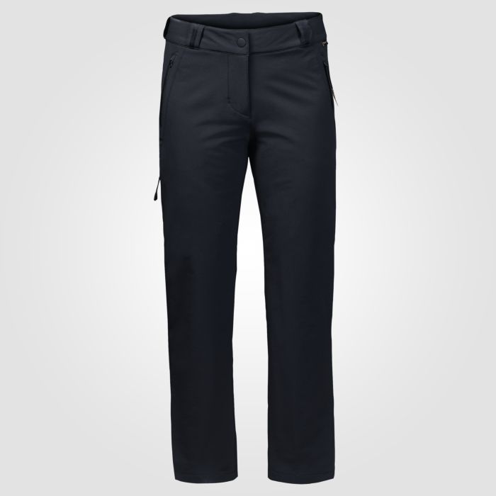 Image of Jack Wolfskin Damen Activate Thermic Pants, schwarz, 46 bei Lehner Versand Schweiz
