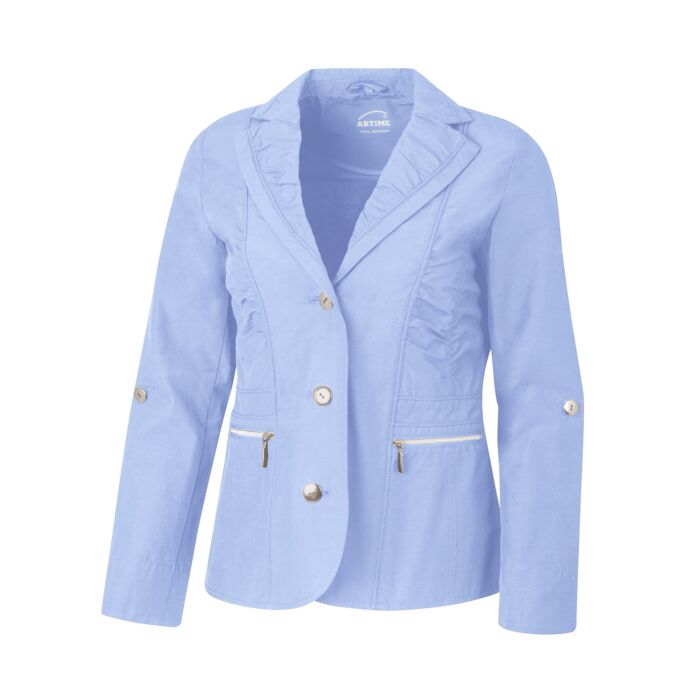 Blazer mit Raffung