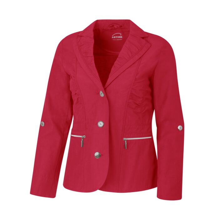 Blazer mit Raffung