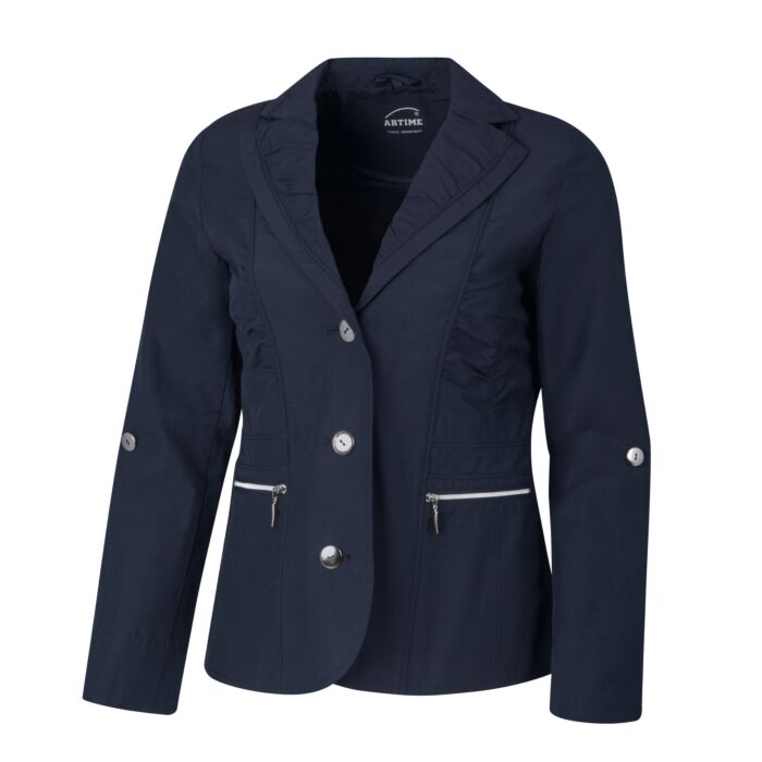 Blazer mit Raffung