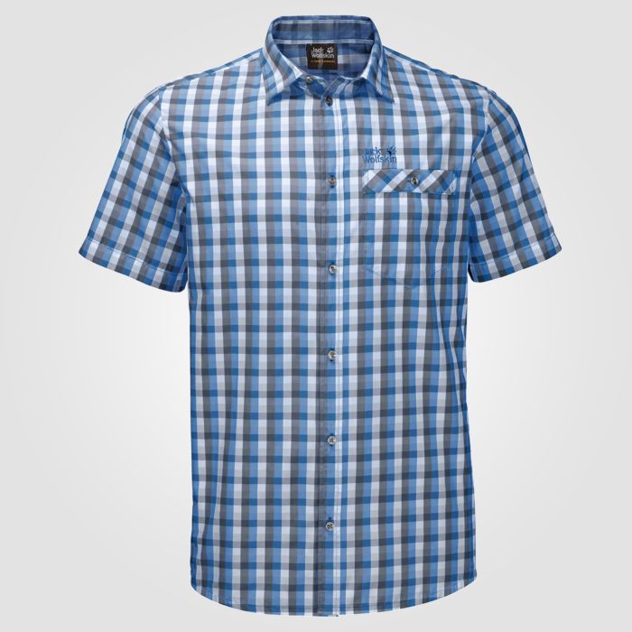 sky blue jeans shirt