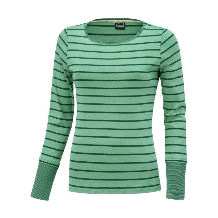 Shirt rayé à manches longues