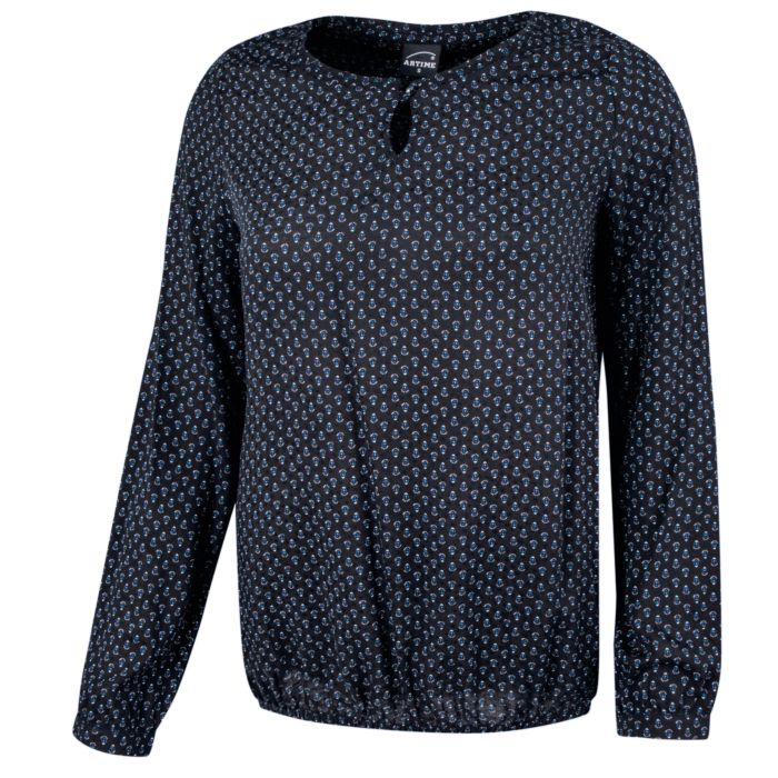 Image of Artime Feminines Blusenshirt, schwarz bei Lehner Versand Schweiz