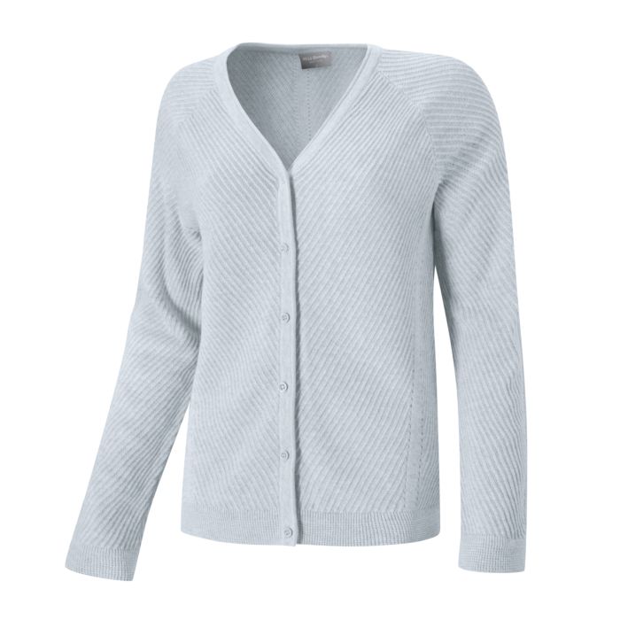 Image of Miss Beverly Cardigan mit dekorativem Strickmuster, grau bei Lehner Versand Schweiz