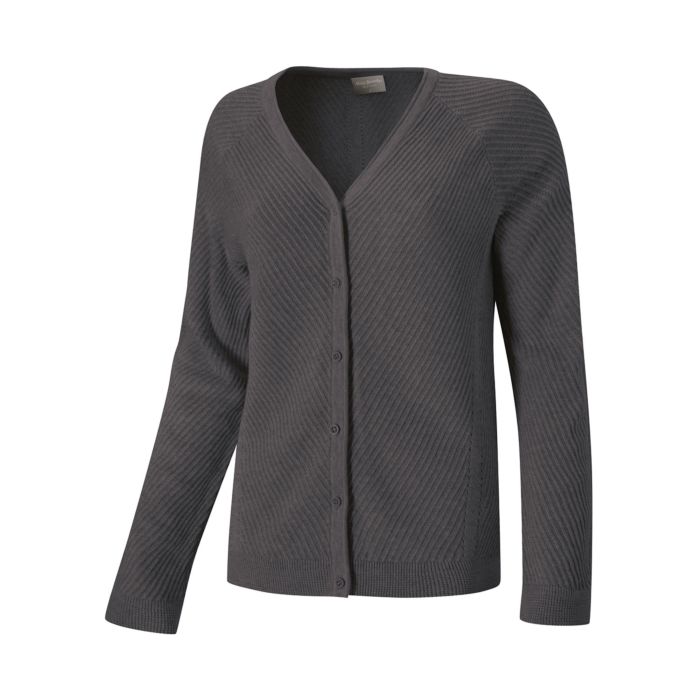 Image of Miss Beverly Cardigan mit dekorativem Strickmuster, anthrazit bei Lehner Versand Schweiz