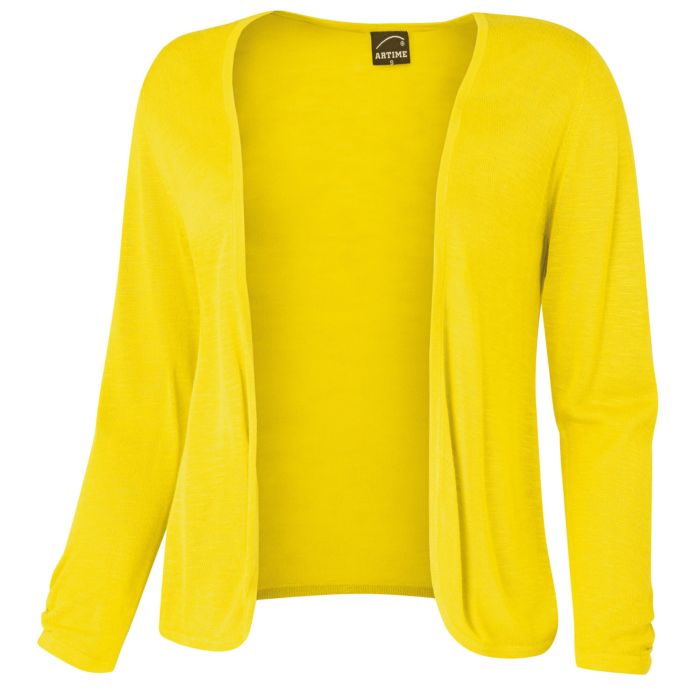 Cardigan mit Raffung main product photo