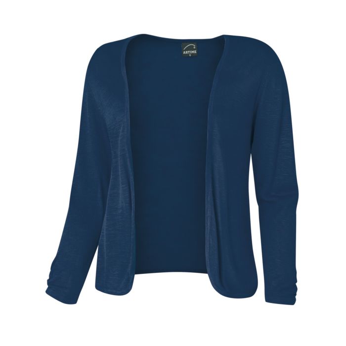 Image of Artime Cardigan mit Raffung, marine bei Lehner Versand Schweiz