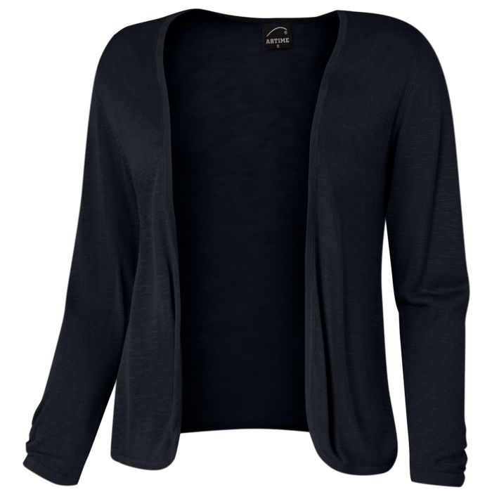 Image of Artime Cardigan mit Raffung, schwarz bei Lehner Versand Schweiz