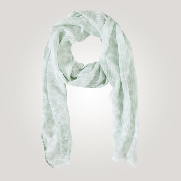 Image of Schal mit Zupffransen, mint bei Lehner Versand Schweiz