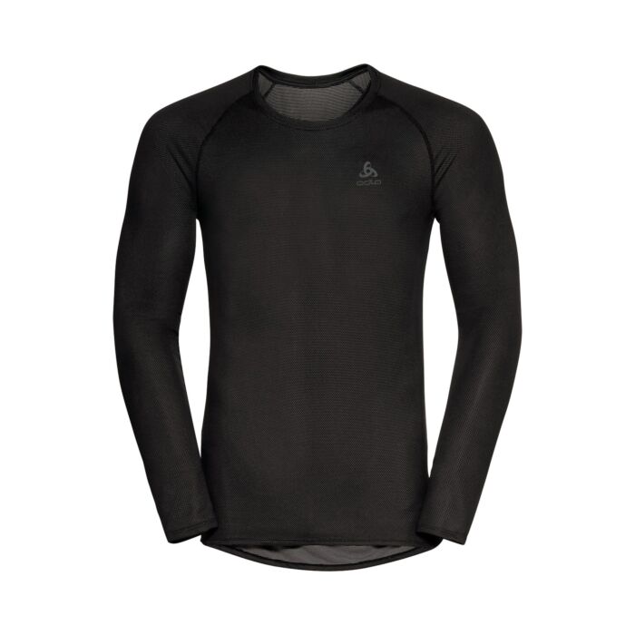 Image of Odlo Active F-Dry Light Eco BL Top Herren, schwarz bei Lehner Versand Schweiz