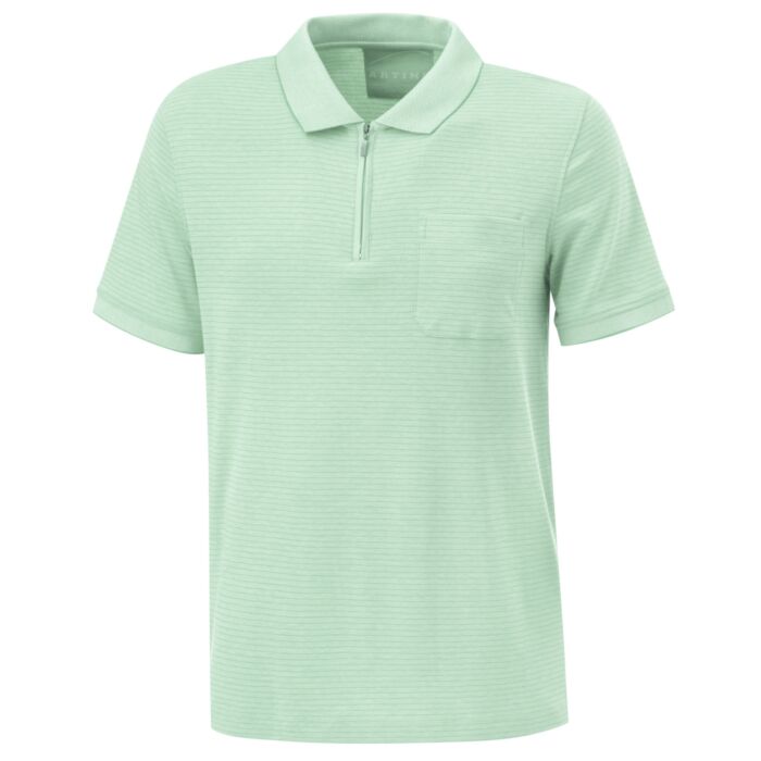 Poloshirt Herren mit Reissverschluss