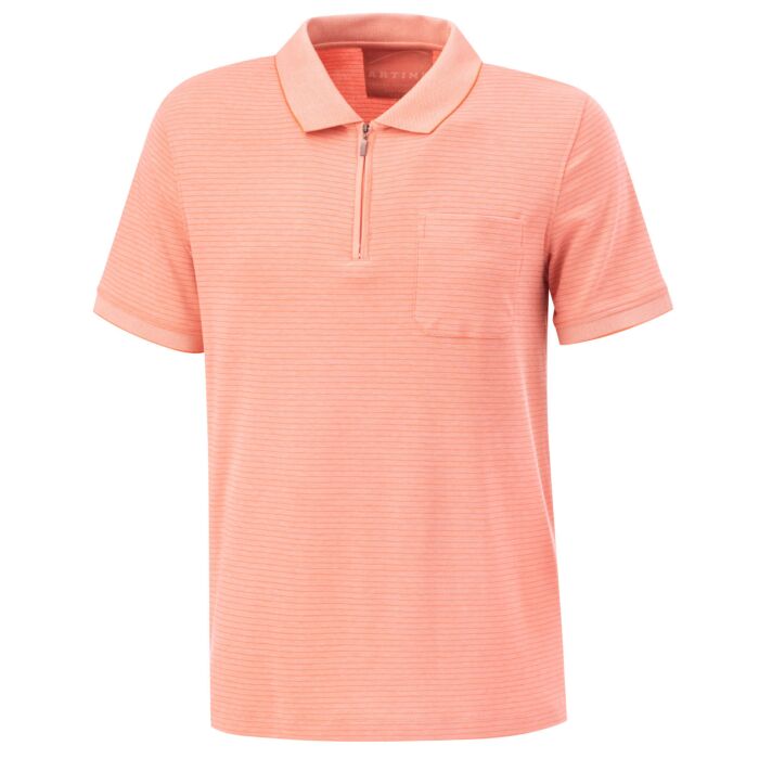 Poloshirt Herren mit Reissverschluss