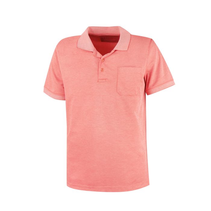Image of Artime Poloshirt mit Brusttasche, mandarine, XXL bei Lehner Versand Schweiz
