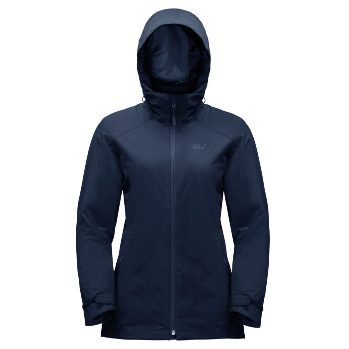 Image of Jack Wolfskin 3-in-1 Outdoorjacke Damen Nordland, marine bei Lehner Versand Schweiz
