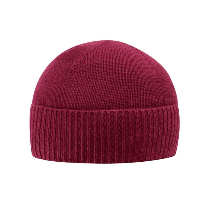 Image of Enrico Rosselli Cashmere Mütze für Damen bordeaux bei Lehner Versand Schweiz
