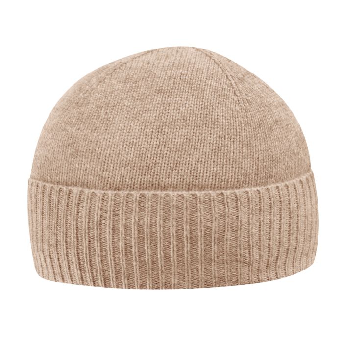 Image of Enrico Rosselli Cashmere Mütze für Damen beige bei Lehner Versand Schweiz