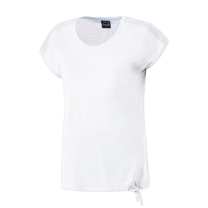 Basic T-Shirt mit Bindekordel main product photo