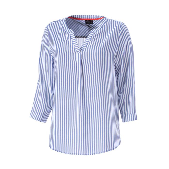 Image of Artime Gestreifte Tunika Bluse, blau bei Lehner Versand Schweiz