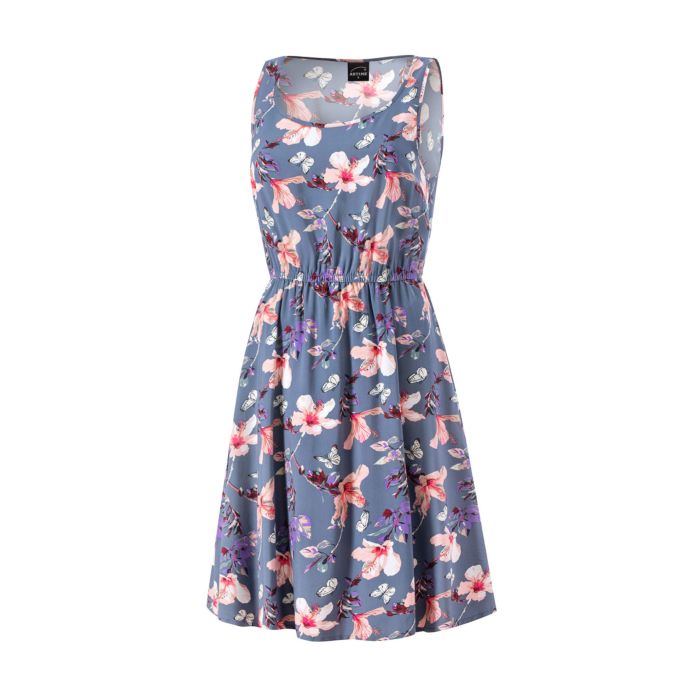 Image of Artime Sommerkleid mit Blumenprint, blau, XXL bei Lehner Versand Schweiz