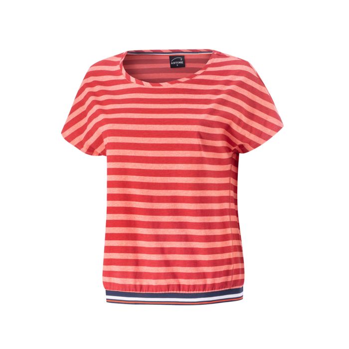 Image of Artime Gestreiftes T-Shirt, rot, L bei Lehner Versand Schweiz
